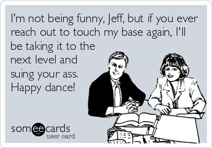 Don't reach out to touch my base