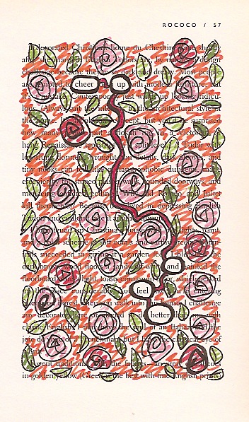 Cheer Up Missus is an ironic work on the futility of life and ironing 